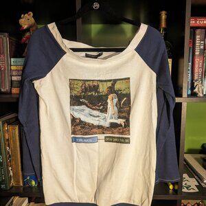Boatneck Handmade Tori Amos Dew Drop Inn Baseball Tee